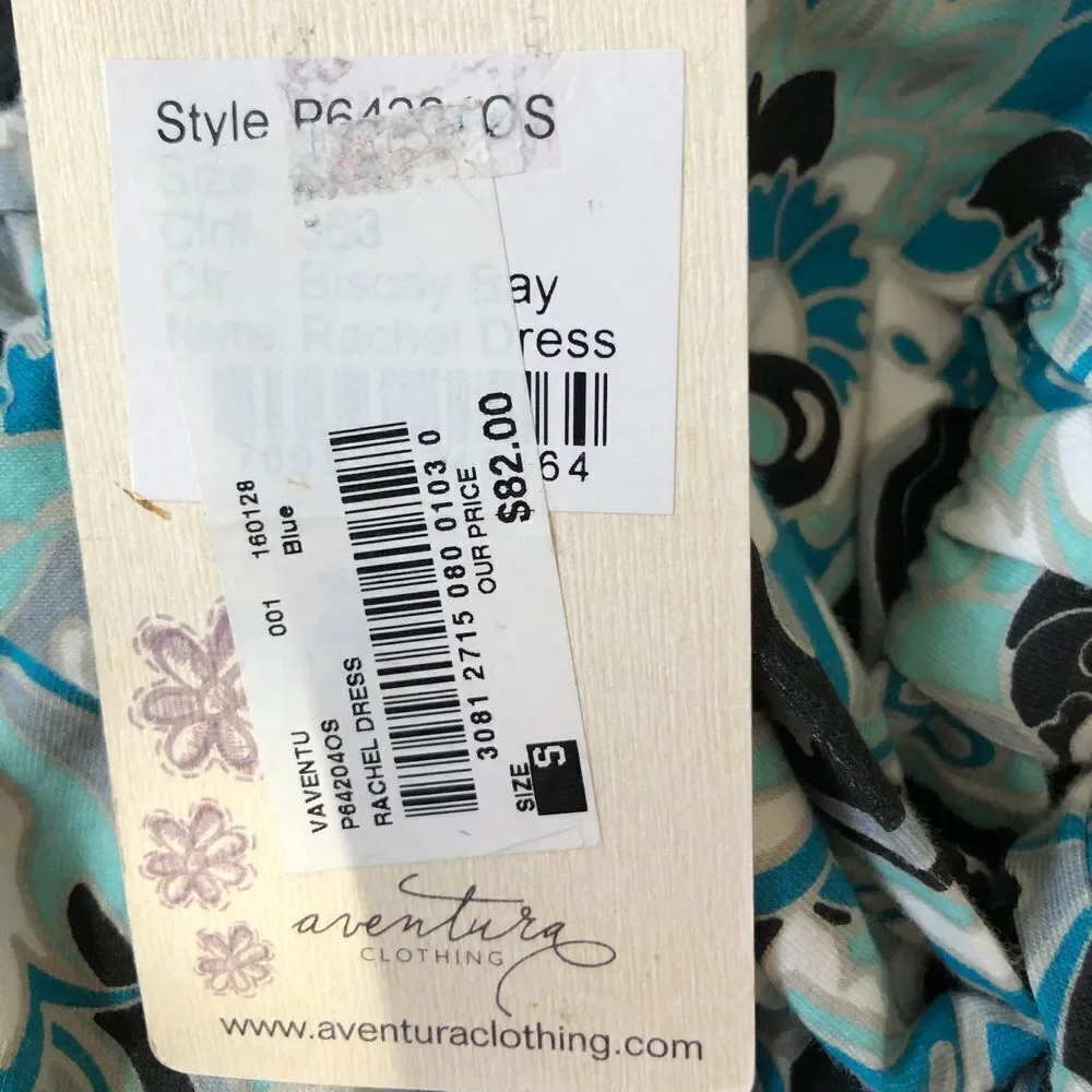 Aventura Rachel Dress, NWT, Size Small